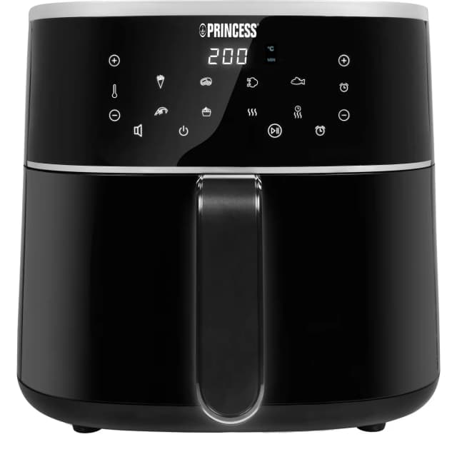 Princess Airfryer 6 liter airfryer (svart/sølv)